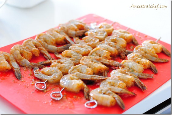 marinated-shrimp-on-skewers