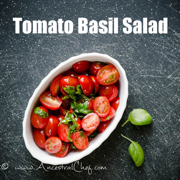 Paleo Tomato Basil Salad Recipe