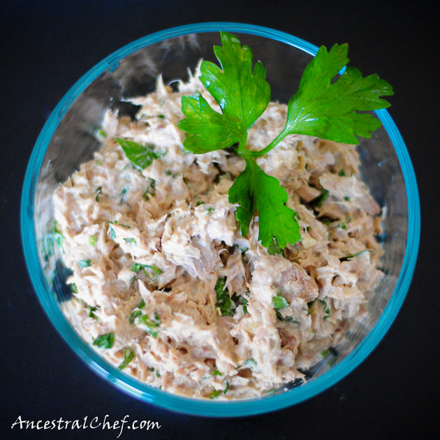 Paleo Tuna Fish Salad