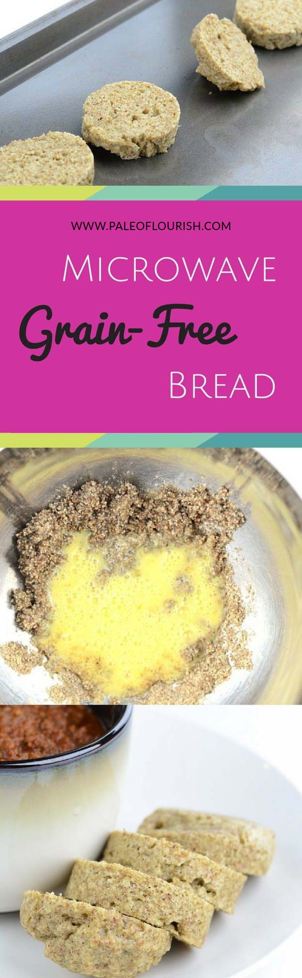 Microwave Paleo Bread #paleo #recipes #gluten-free https://paleoflourish.com/microwave-paleo-bread/