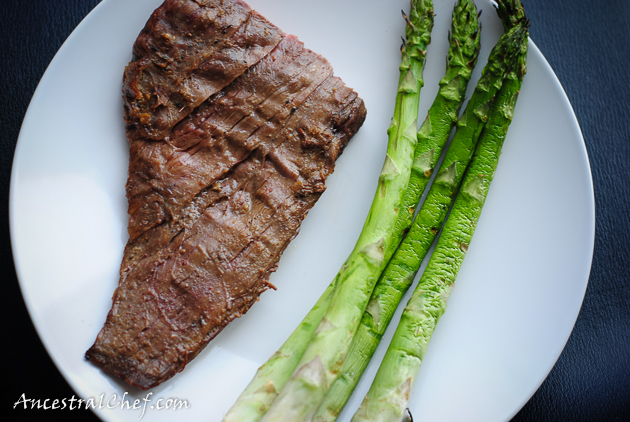Paleo Grilled Flank Steak from Ancestral Chef
