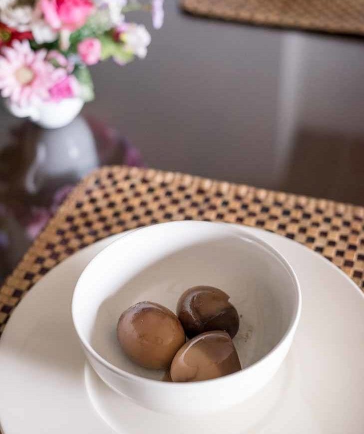 Chinese Tea Eggs Cha Dan Recipe #paleo #recipe #asian #snack https://paleoflourish.com/tea-eggs-cha-dan