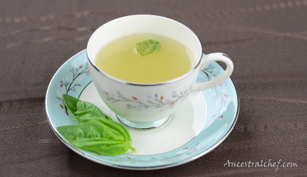 Paleo Basil Ginger Tea