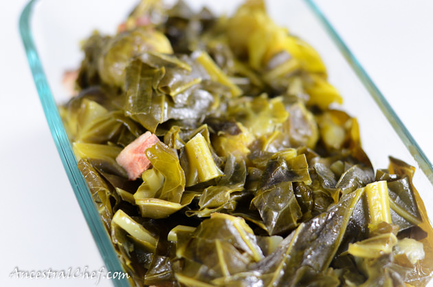 Paleo Bacon Brussel Sprouts Collard Greens