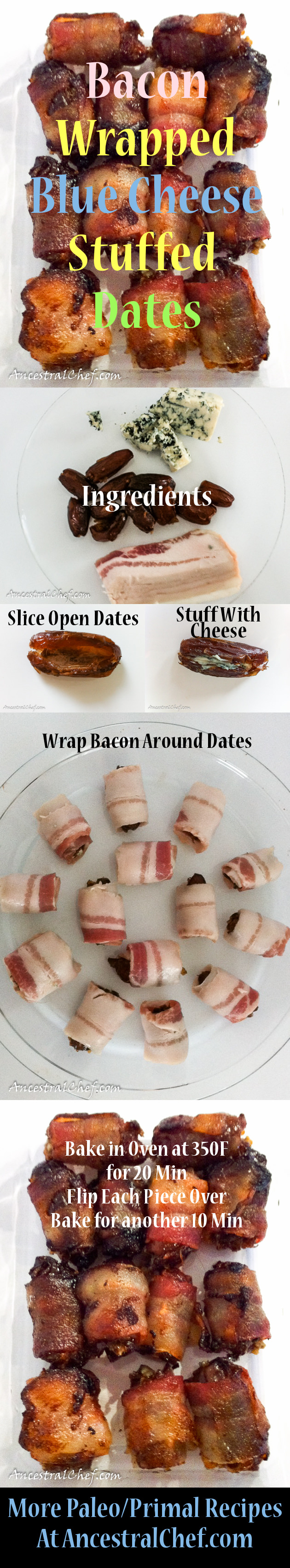 Paleo Bacon Wrapped Dates Recipe