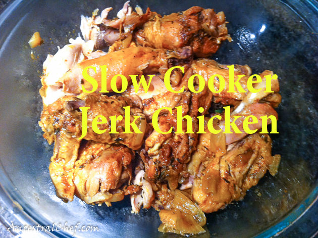 ketogenic chicken recipe - slow cooker paleo jerk chicken
