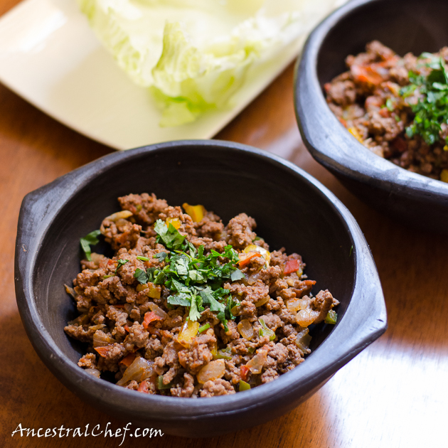 Paleo Ground Beef Tacos from Ancestral Chef