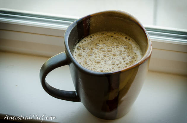 paleo coffee with ghee and coconut oil