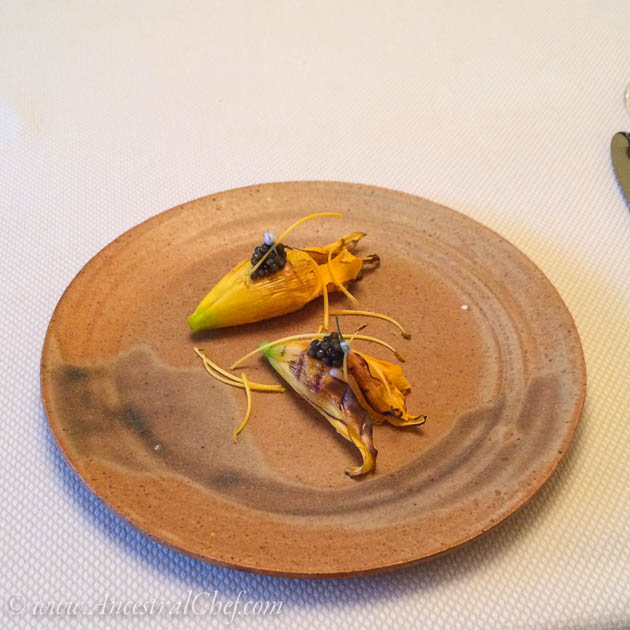 daylily stuffed with lobster meadowood restaurant review