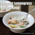 paleo coconut lemongrass shrimp soup (tom kha gai thai soup)