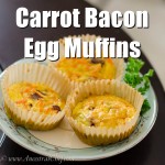 paleo carrot bacon egg muffins recipe