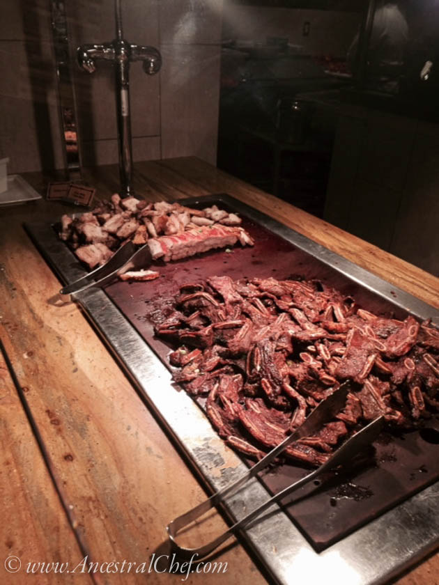 korean galbi beef ribs, pork belly wicked spoon buffet at cosmopolitan hotel las vegas paleo restaurants