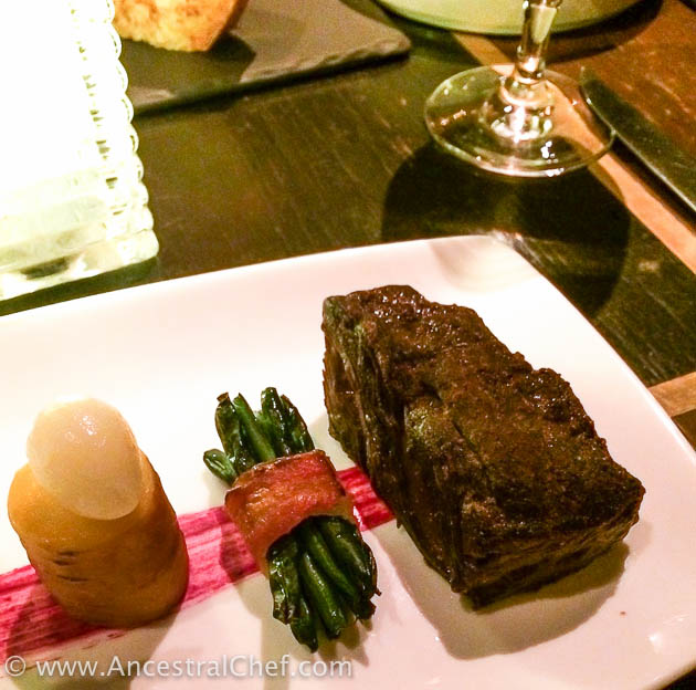 black angus beef cap steak gordon ramsay los angeles restaurant paleo