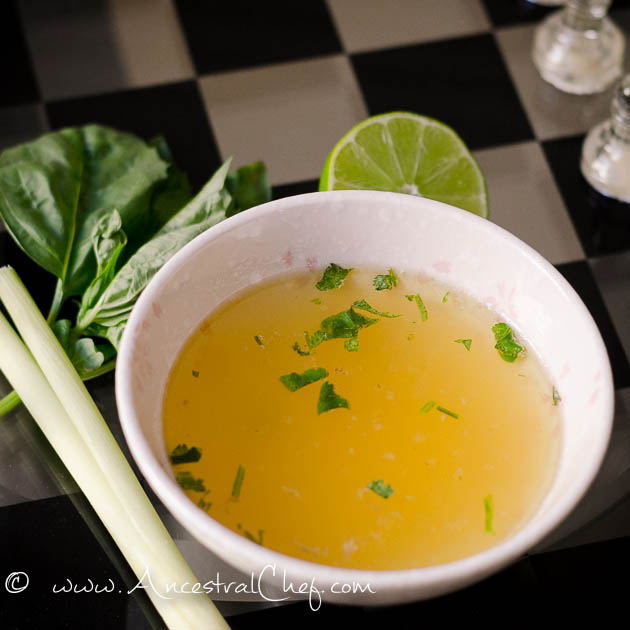 Paleo Thai Chicken Soup from Paleo Flourish Magazine