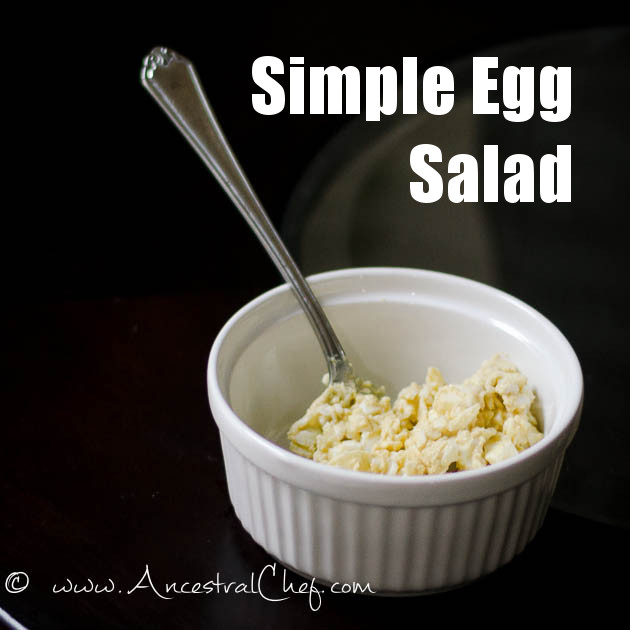 Simple Paleo Egg Salad