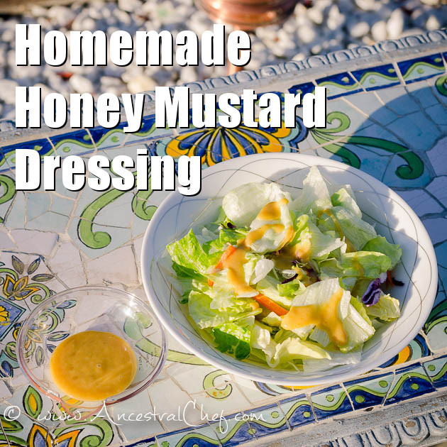 homemade paleo honey mustard dressing recipe