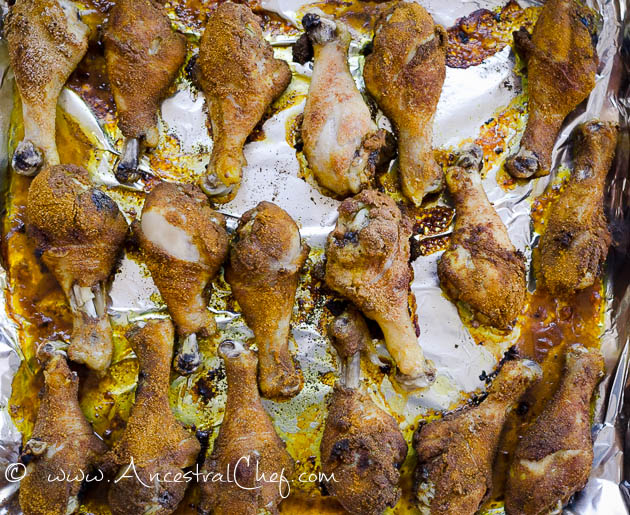 paleo garlic curry chicken drumsticks recipe