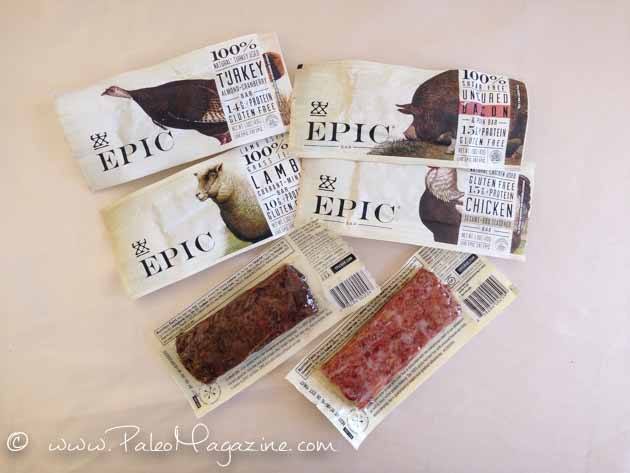 Got my sample pack of EPIC bars today. Has anyone else tried these? :  r/Paleo