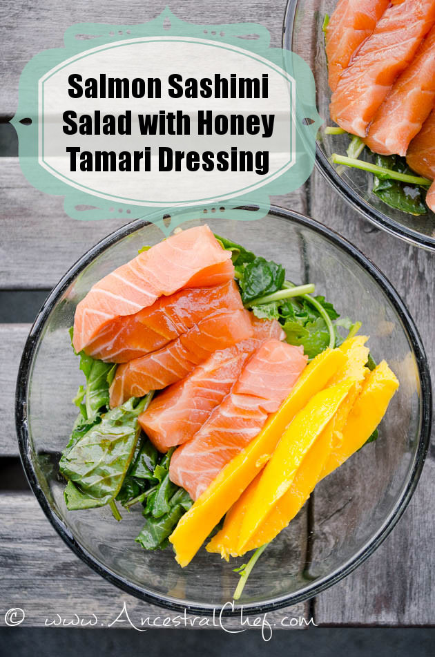 Paleo Sashimi Salad Recipe