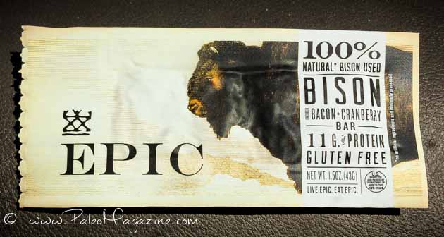review of epic bar bison flavor