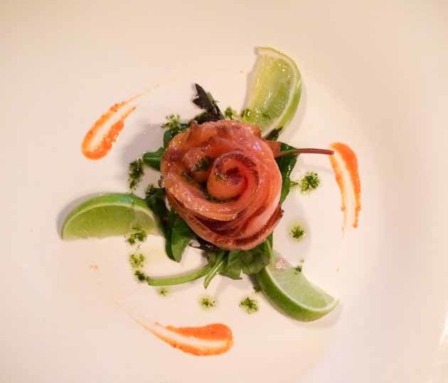 smoked salmon restaurant at the rosedale review paleo restaurants eating out scotland