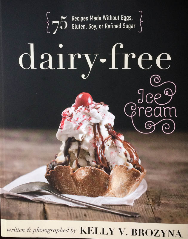 dairy-free ice cream by kelly brozyna - paleo cookbook review