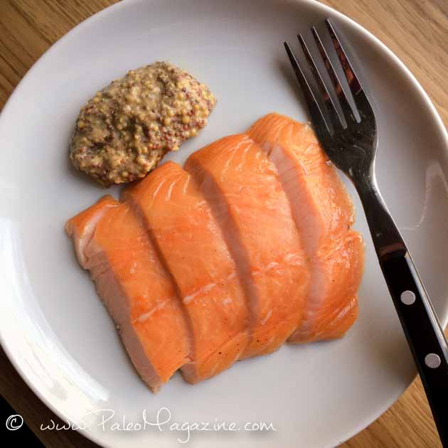 hot smoked salmon easy paleo snack