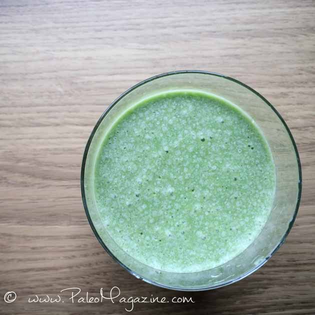 Paleo Coconut Water Green Smoothie Recipe