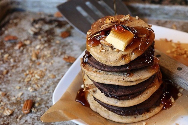 Dirty Blonde Pancakes from I Breathe... I'm Hungry...