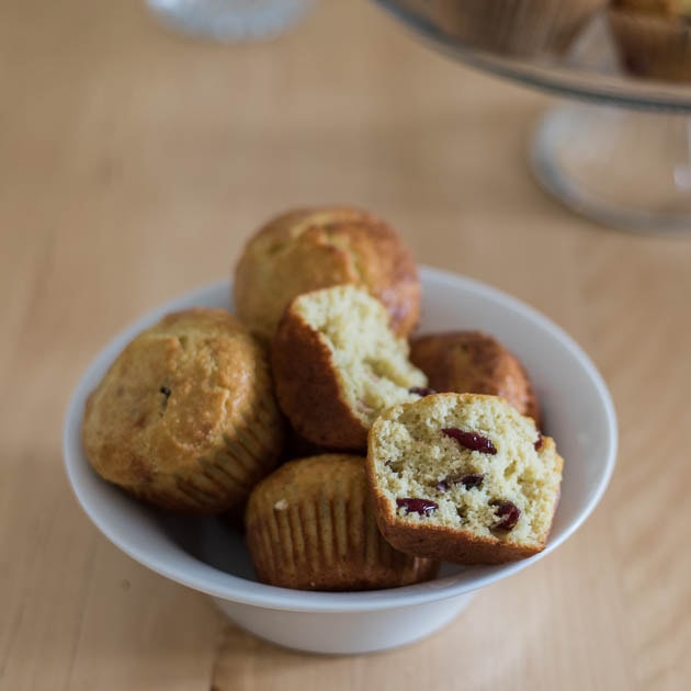 Gluten-free Cranberry Orange Muffins [Paleo]