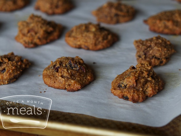 Paleo Pumpkin Cookies from Once a Month Meals