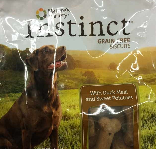 Nature's Variety Instinct Raw Boost Dog Food Treats Biscuits