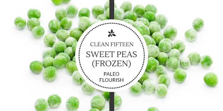clean 15 organic foods frozen sweet peas