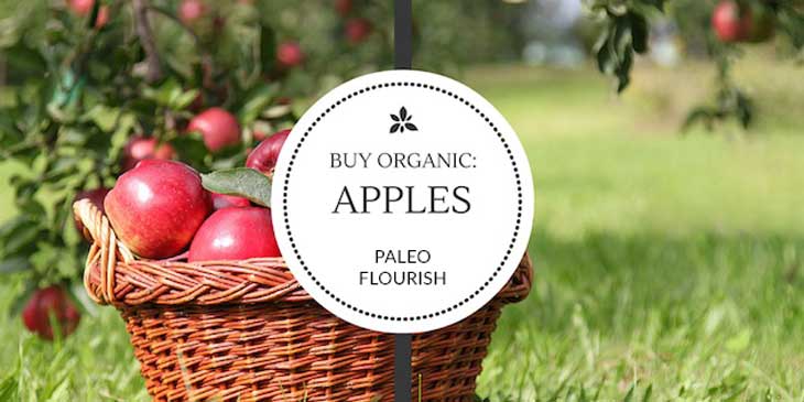 dirty dozen organic food apples