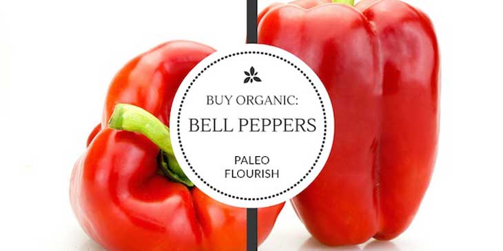 dirty dozen organic food bell peppers