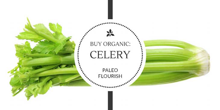 dirty dozen organic food celery