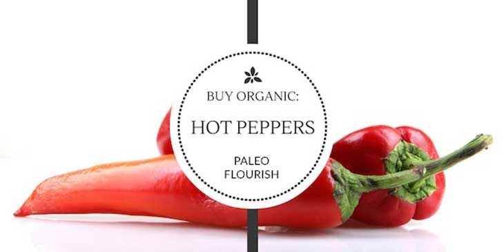 dirty dozen organic food hot peppers