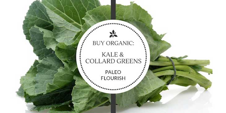 dirty dozen organic food kale and collard greens