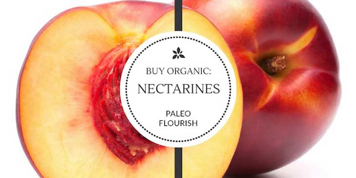 dirty dozen organic food nectarines