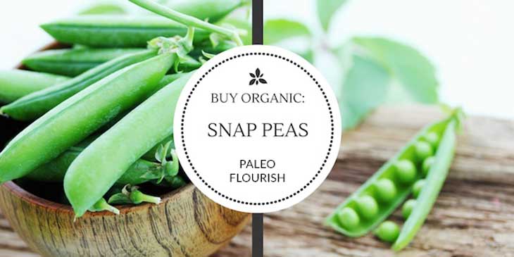 dirty dozen organic food snap peas