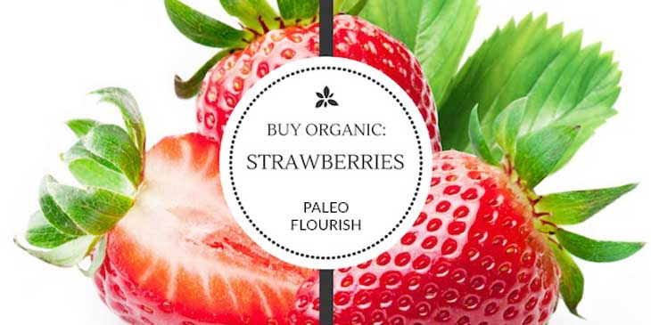 dirty dozen organic food strawberries