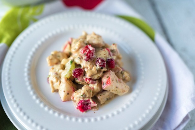 Roasted Cranberry Salad from Paleo on a Budget