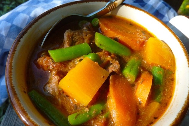 Beef Butternut Squash Stew from Once a Month Meals