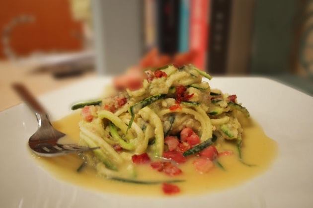 Paleo Zucchini Noodles Recipe from Paleo Polly