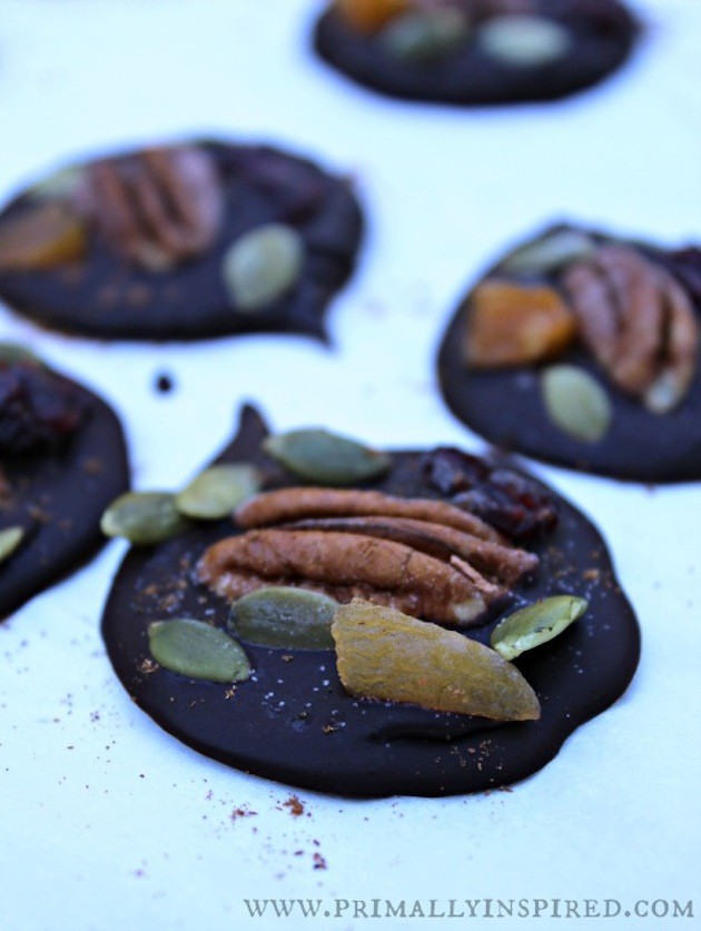 Autumn Chocolate Bites from Primally Inspired