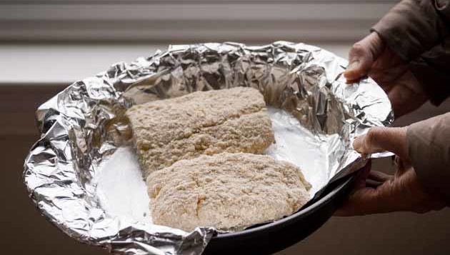 Paleo Breaded Cod Recipe baked in oven