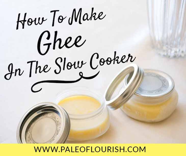 How To Make Ghee In Slow Cooker https://paleoflourish.com/how-to-make-ghee-in-slow-cooker