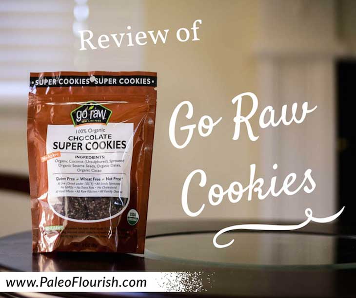 Review of Go Raw Cookies - Cookies that Grow in the Ground https://paleoflourish.com/review-go-raw-cookies