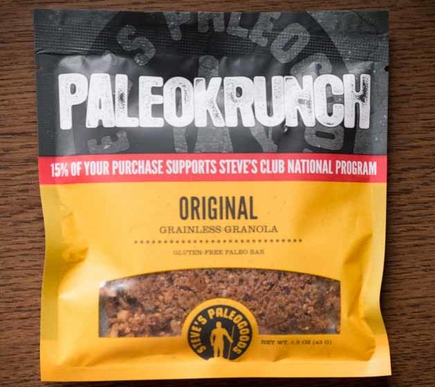 review of original flavor of steve's paleokrunch grainfree granola