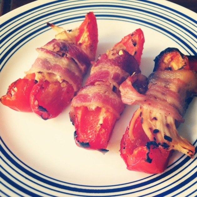 Paleo Grilled Poppers from Pencils and Pancakes
